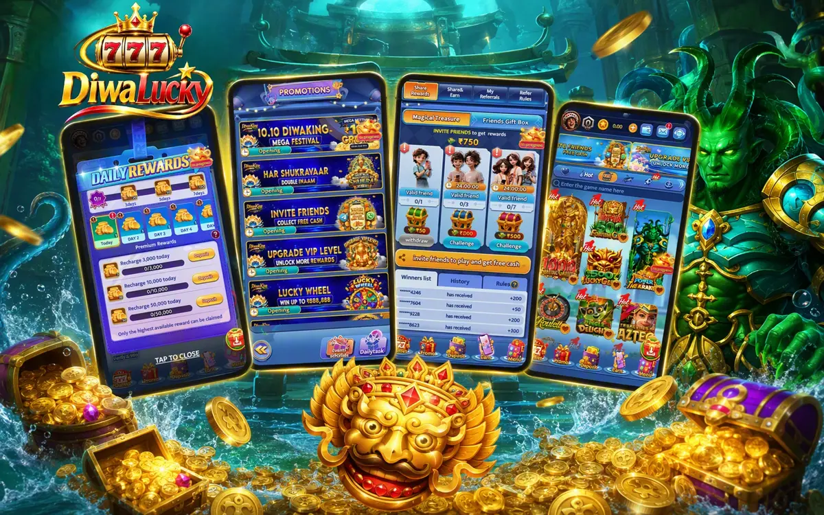 Diwa Lucky games lobby
